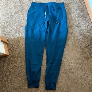 Teal jogger scrubs